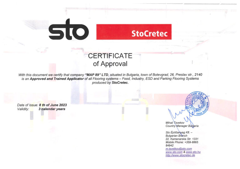 StoCretec - Flooring systems